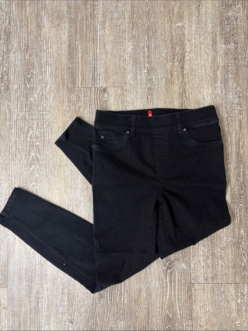 SPANX Black Stretch Skinny Jeans